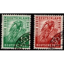 Tyskland. Cykelløbet.