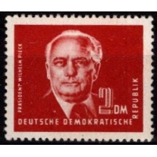 Præsident Pieck. Postfrisk.