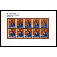 1930/1987. Danmark. Julemærker, nytryk. Postfrisk.