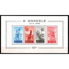 Edouard Anseele fond. Miniark. Postfrisk.