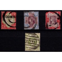 1887-92. England. Dronning Victoria.