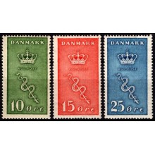 Kræftmærker. Komplet sæt. Postfrisk.