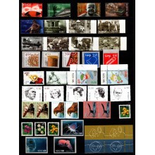 Norge. Dobbeltplanche med diverse. Pålydende 443 Nkr. 