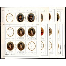 Portrætmalerier. Miniark. 