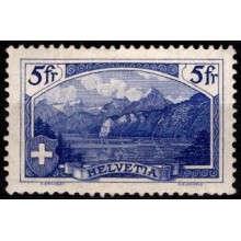 Schweiz 1914. Landskaber. Ustemplet.