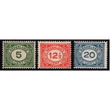 Holland. Taltyper. Postfrisk.