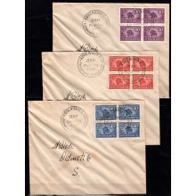 Vitus Berings 200-års dødsdag. Førstedagskuverter. København stempel. 