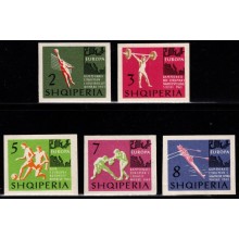 Europæiske sportsmesterskaber. Komplet sæt, utakket. Postfrisk.