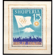 Olympiske Lege i Tokyo. Postfrisk.