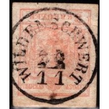 1. juni. Våbenudgave. Håndgjort papir, men trykt på ensartet maskinlavet papir uden vandmærke.