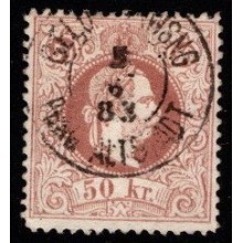 Frans Josef I. Arkvandmærke BRIEFMARKEN.