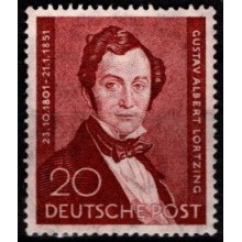 G. A. Lortzing. Postfrisk.