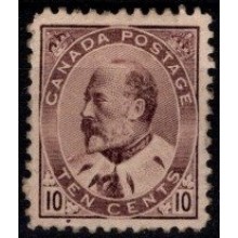 Canada. King Edward VII. Ustemplet.