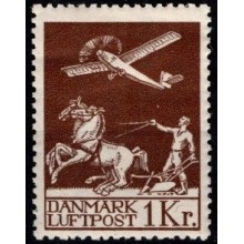 Gammel Luftpost. Ustemplet.