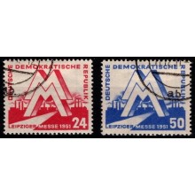 1951. DDR. Leipzig messe. 