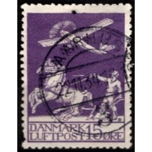 Danmark. Gammel luftpost.