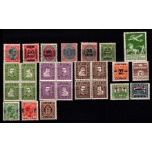 Blandet lot Danmark, ustemplet. AFA 2.735 kr. Vores pris 250 kr.