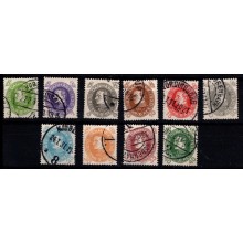 Danmark - Christian X 60-års fødselsdag - Komplet sæt