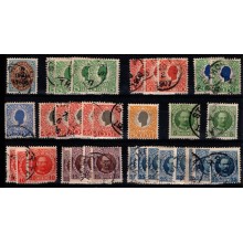 Dansk Vestindien - Lot med diverse enkeltmærker - Blandet kvalitet