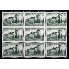 Finland - Åbo Slot - 9-blok - Postfrisk.