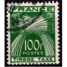 Frankrig. Portomærke. Stemplet.