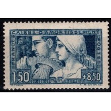 Frankrig - Amortisering af statsgælden - Ustemplet