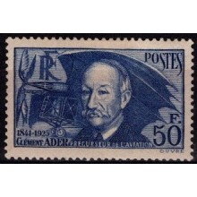 Clement Ader. Ustemplet.