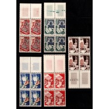 1954 - Frankrig - AFA 1004-08 - Frimærke - Postfrisk.