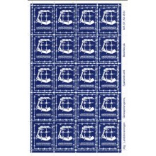 Gestapo -  Mærkater fra Landsforeningen Gestapofangerne - 20 stk. uden lim.