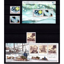 Nordisk Mytologi & Ekspeditioner II. Mærker og Miniark. Postfrisk.