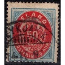 Island. aur-mærker.