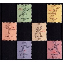 Olympiske lege i Helsinki. Komplet sæt. Postfrisk.