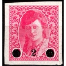 Avisportomærke fra Bosnien overtrykt ny værdi. Postfrisk.