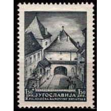 Kroatiske frimærkeudstilling i Zagreb. Ustemplet.