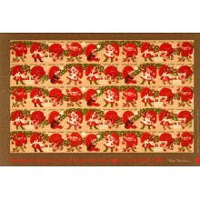 1982. Danmark. Julemærker, helark, postfrisk, ufoldet, utakket.