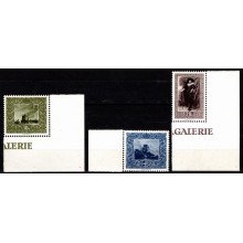 1951. Liechtenstein. Malerier. Sæt. Postfrisk.