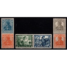 Tysk Rige. Lot. Ustemplet.