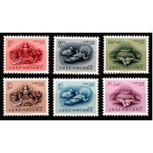 1955. Luxembourg. Caritas. Komplet sæt. Postfrisk.