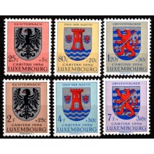 1956. Luxembourg. Caritas. Komplet sæt. Postfrisk.