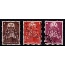 Luxembourg - Europamærker - Komplet sæt - Stemplet,