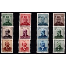 Luxembourg - Caritas - Tre komplette sæt - Postfrisk