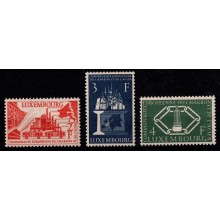 1956 - Luxembourg - AFA 548-50 - Frimærke - Postfrisk.