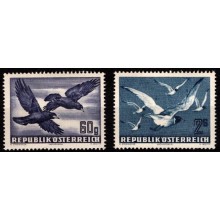 1950. Østrig. Luftpost sæt, Postfrisk.