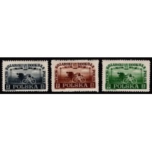 Cykelløb Polen rundt. Komplet sæt. Postfrisk.