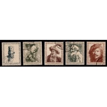 350-året for Rembrandts fødsel. Sommervelgørenhed. Komplet sæt. 