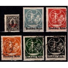 Bayern overtrykt "Deutsches Reich"