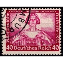 Wagner nødhjælp. Vandmærke V (hagekors).