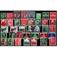 Tysk Rige - Blandet lot med enkeltmærker og sæt - Postfrisk.