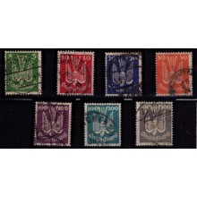 Tysk Rige - Luftpost - Komplet sæt.