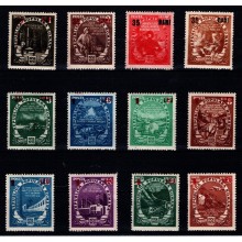 Rumænien - Femårsplan - Komplet sæt - Postfrisk